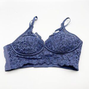 Maidenform Lace Bra in Navy Blue